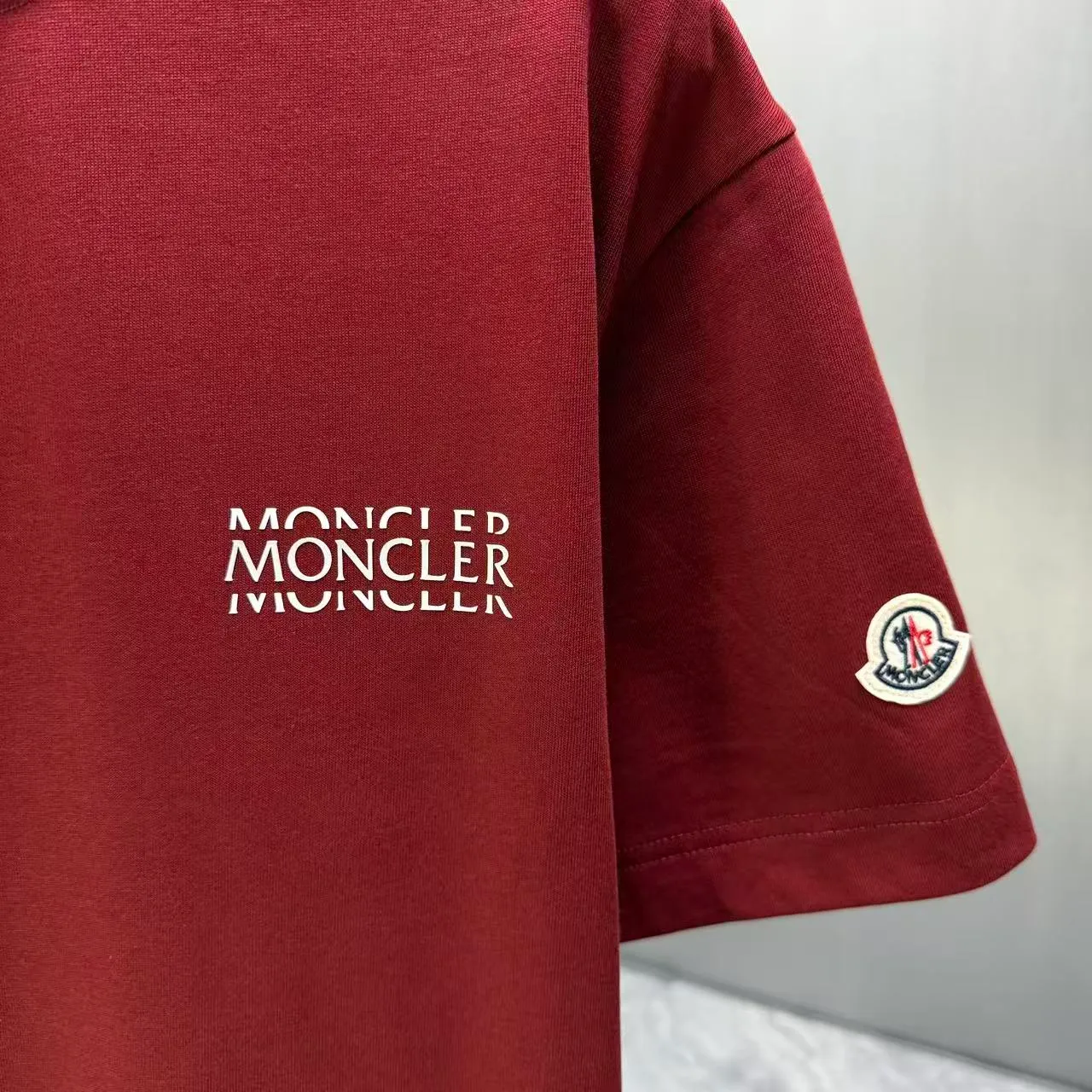 MONCL* * 2026 New Arrival T logo ：Black White Dark Blue Sizes：S M L XL XXL